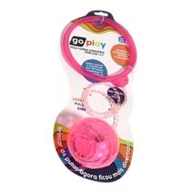 Go Play Spin Ball Pula Corda Giratório Rosa - Multikids