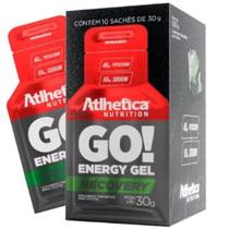 GO! Recovery & Energy Gel (Caixa c/10 sachês de 30g) Atlhetica Nutrition