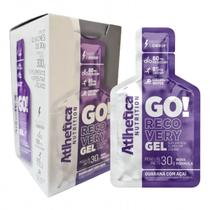Go! recovery gel (display com 10 saches de 30g) guarana com acai