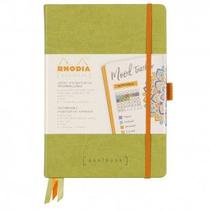 Goalbook Rhodia A5 Capa Dura Anise Goalbook Rhodia A5 Capa Dura Anise