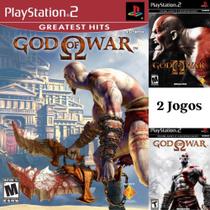 God Of War 1 E God Of War 2 Ps2 EXCELENTE MIDIA TESTADO ÚLTIMAS UNIDADES