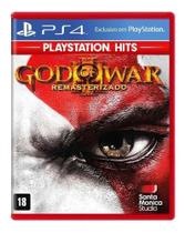 God of War III 3 Remasterizado PS4 Mídia Física Dublado em Português