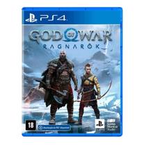 God of War Ragnarok PS 4 Dublado em Português Mídia Física Lacrado