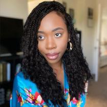Goddess Box Braids Crochet Hair Wodun Sintético de 14 polegadas