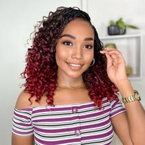 Goddess Box Braids Crochet Hair Yewell 30 cm, 9 pacotes para mulheres