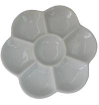 Gode De Porcelana De Pintura Flor 07 Cavidades Flor Sfa110