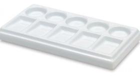 Gode De Porcelana Para Pintura Retangular 10 Cavidades