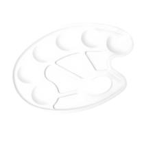 Godê Paleta Plástica Oval com 10 Cavidades Keramik 15418 Godê Paleta Plástica Oval com 10 Cavidades Keramik 15418