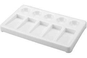 Gode Plástico Retangular com 10 Cavidades Sinoart