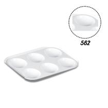 Godet de Plástico Condor Ovo com 6 Cavidades - 562