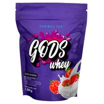 Gods Whey 1.8Kg Morango - Canibal Inc Morango 1,8 Kg
