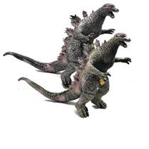 Godzilla Dinossauro Emborrachado Com Som Monstro Modelo Brinquedo.