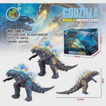 Godzilla Dinossauro O Rei Dos Monstros Com Luz Som E Movimento