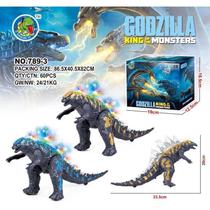 Godzilla Dinossauro o Rei dos Monstros Com Luz Som e Movimento.