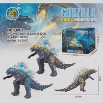 Godzilla Dinossauro o Rei dos Monstros Com Luz Som e Movimento.