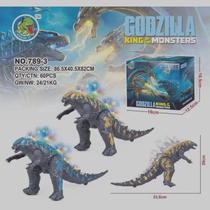 Godzilla Dinossauro o Rei dos Monstros Com Luz Som e Movimento.