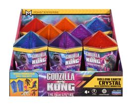Godzilla x Kong: O Novo Império - Hollow Earth Crystal com Mini Monstro Godzilla x Kong: O Novo Império - Hollow Earth Crystal com Mini Monstro