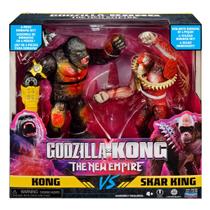 Godzilla x Kong, The New Empire Combo 2 Bonecos Kong Vs Skar 15cm com Acessórios - Sunny Godzilla x Kong, The New Empire Combo 2 Bonecos Kong Vs Skar 15cm com Acessórios - Sunny