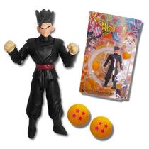 Gohan Black Dbs: Articulado + 2 Esferas De Dragão