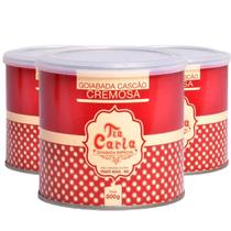 Goiabada Cascão Cremosa Lata Tia Carla 800G (3 Latas)