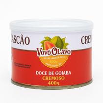 Goiabada Cascão Vovô Olavo 400g Lata Redonda Tradição Mineira com Textura Cremosa e Sabor Autêntico