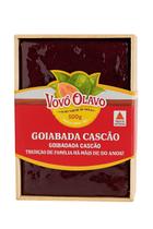 Goiabada Cascão Vovô Olavo 500g Barra com Caixa de Madeira Sabor de Minas