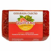 Goiabada Cascão Vovô Olavo 500g Barra Tradicional Sabor Autêntico de Minas
