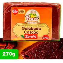 Goiabada Cascão Zero% Açúcar Doces Vovó São Lourenço 270g Goiabada Cascão Zero% Açúcar Doces Vovó São Lourenço 270g