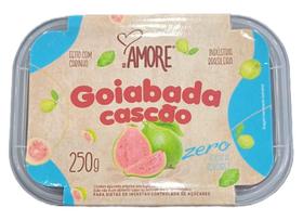 Goiabada Cascão Zero Adição de Açucares Amore 250 grs Goiabada Cascão Zero Adição de Açucares Amore 250 grs