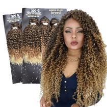 Goivo Plus Cabelo Orgânico Cacheado Kit 3x100g 300g Procollagen Technology Volume Cachos Entrelace