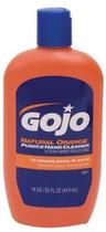 GOJO Limpador de Mãos com Pedra-Pomes e Aroma Natural de Laranja 414 ml