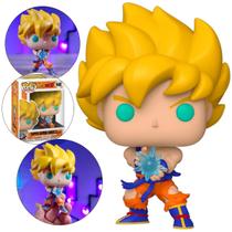Goku Super Saiyajin Kamehameha Boneco Dragon Ball Funko Pop
