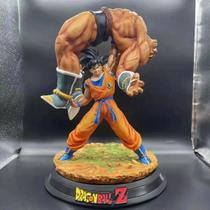 Goku Vs Nappa Dragon Ball Z Figuras De Ação Estátua De PVC Modelo Brinquedos Presentes De