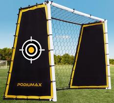 Gol de Futebol PodiuMax 213 x 152 cm 4 em 1 para Treino com Rede Gol de Futebol PodiuMax 213 x 152 cm 4 em 1 para Treino com Rede