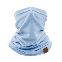 Gola ACUSHLA de Lã Merino Peso Médio Azul Claro Gola ACUSHLA de Lã Merino Peso Médio Azul Claro