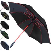 GOLA E PUNHOS DE GUARDA-CHUVA LONDON StormDefender Jumbo Red