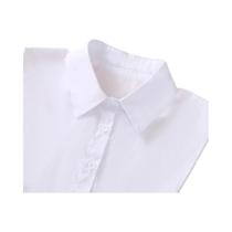 Gola Falsa Destacável Feminina - Meia Camisa de Algodão - Estilo Versátil e Confortável