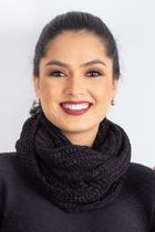 Gola feminina de malha ponto pérola 60017 Gola feminina de malha ponto pérola 60017