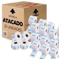 Gola higiênica 20 rolos 2.000 cerdas descartáveis - combos Gola higiênica 20 rolos 2.000 cerdas descartáveis - combos