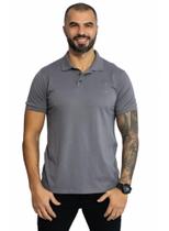 Gola Polo Básica Com Abertura Lateral Masculina