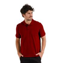 Gola Polo Masc C/ Bolso Algodão Com Elastano Sibra CP0002CB