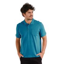 Gola Polo Masc. S/ Bolso Algodão Com Elastano Sibra CP0002SB