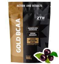 Gold Bcaa Ultra Concentrado Importado 100g + Força Muscular - ZTW Revolution