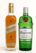 Gold Label Reserve 750ml e Gin Tanqueray 750ml