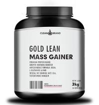 GOLD LEAN MASS GAINER HIPERCALÓRICO 3KG - 100 Doses - CLEANBRAND