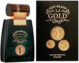 Gold New Brand Eau de Toilette - Perfume Masculino 100ml
