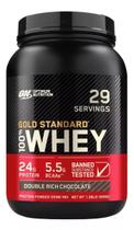 Gold Standard Double Rich Chocolate 907g - Optimum Nutrition Sabor Double Chocolate