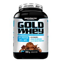 Gold Whey 80% de proteína Concentrado, 900g Pote - Body Nutry