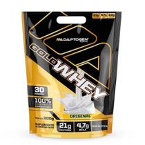 Gold Whey Adaptogen Whey Protein Concentrado Sabor Original 900g Gold Whey Adaptogen Whey Protein Concentrado Sabor Original 900g