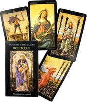 Golden Botticelli Tarot Deck Tarô Dourado De Sandro Botticelli Baralho de Cartas de Oráculo